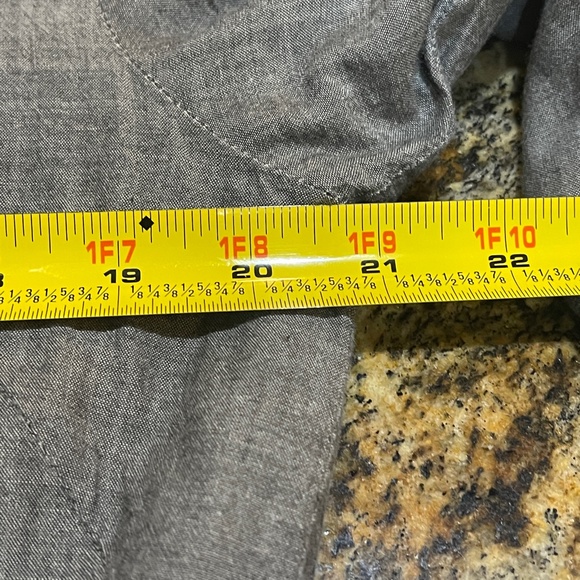 Horny Toad Gray Plaid Lined Organic Cotton Blend One Button Blazer Women Large - Picture 12 of 14